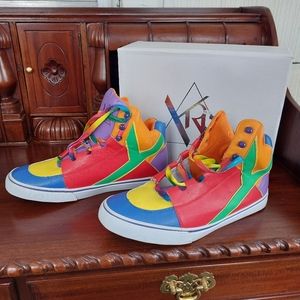 Qozmo Chill Rainbow Trainers